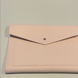 Glass ladder & co pink vegan leather portfolio